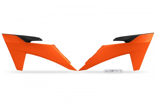 Convogliatori Radiatore arancio compatibile Ktm SX 250 - SX 300 - XW-F 500 - XC-F 450 - XC-F 350 - XC 300 - XC 250 - XC-F 25...